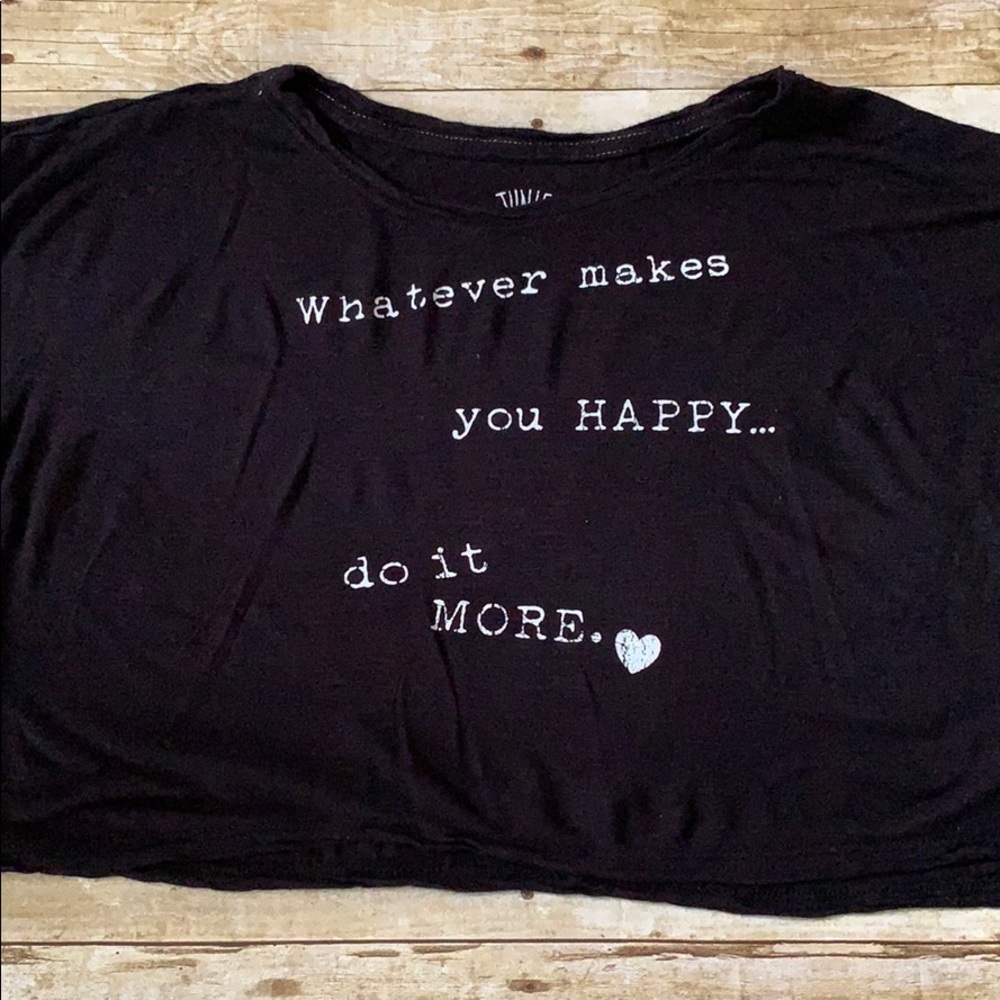 Junie and Jade Cropped Tee -  Size S
